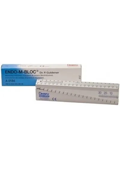 Линейка эндодонтическая, Dentsply, Endo-M-Bloc, алюминиевая