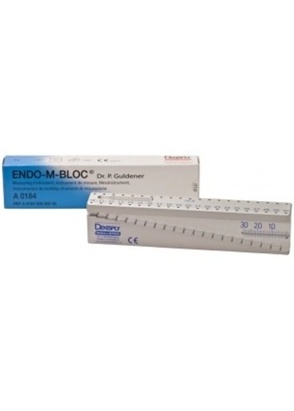 Dentsply Подставка (линейка) эндодонтическая Endo-M-Bloc, алюминий.