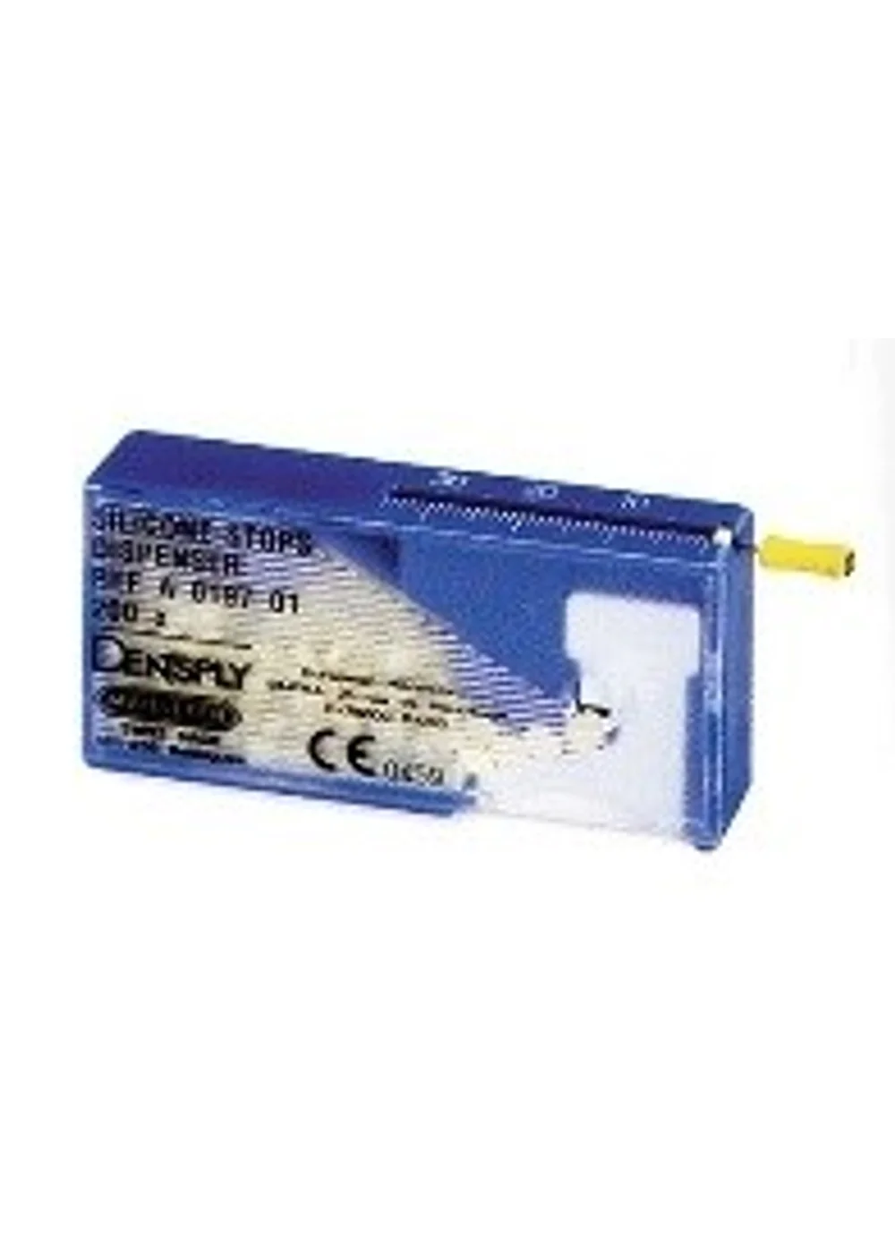 Стопперы силиконовые, Dentsply, жёлтые, 200 шт