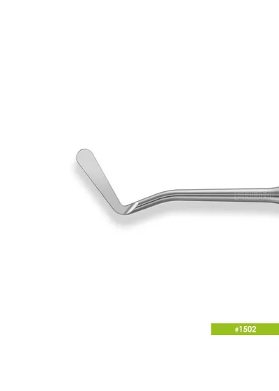 1502 Средняя  гладилка с  конусовидным штопфером Ø0.9mm. Ручка Ø6mm