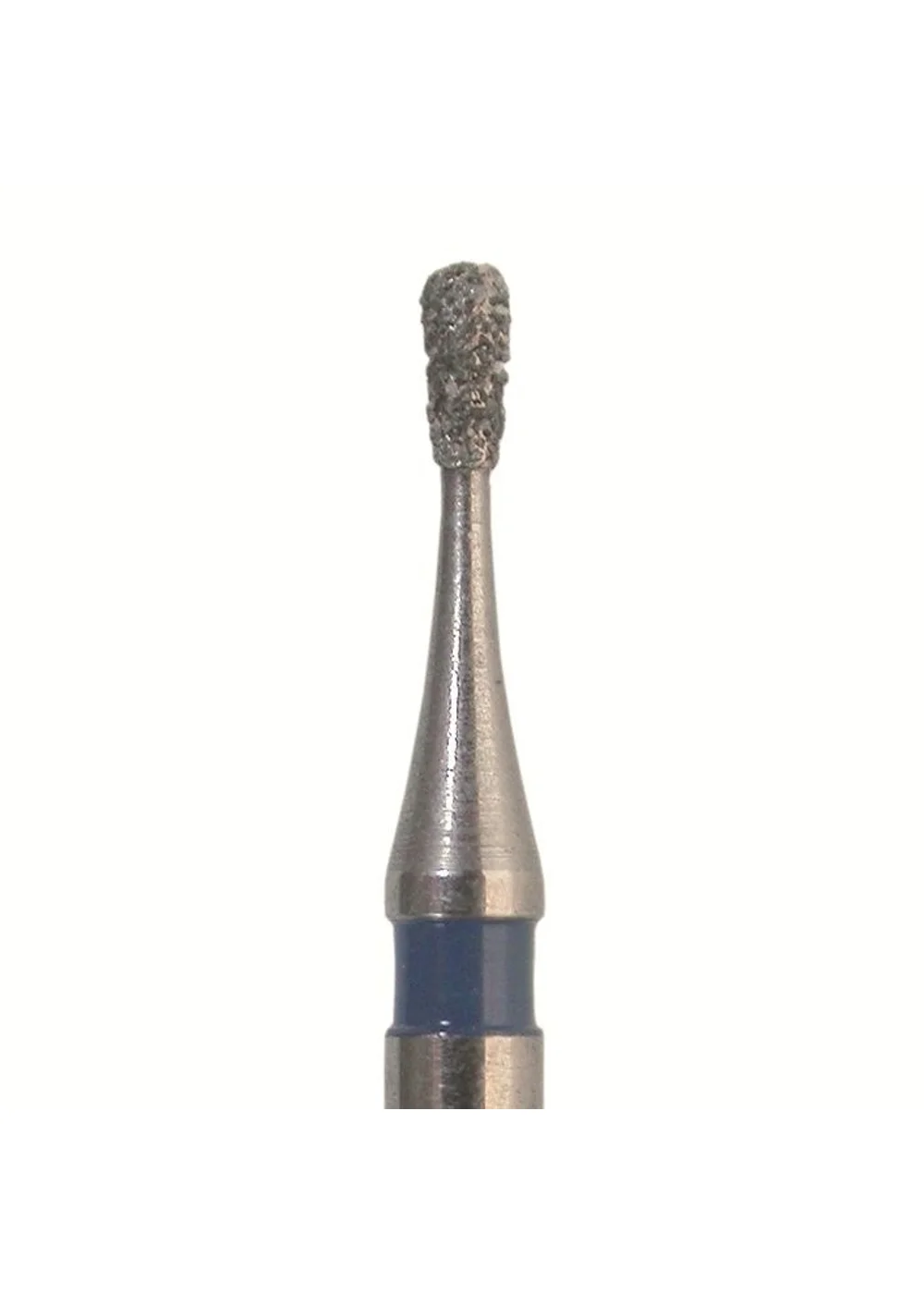 Бор алмазный 809 009 FG, синий, 5 шт. Форма: обратный конус с закругленным концом