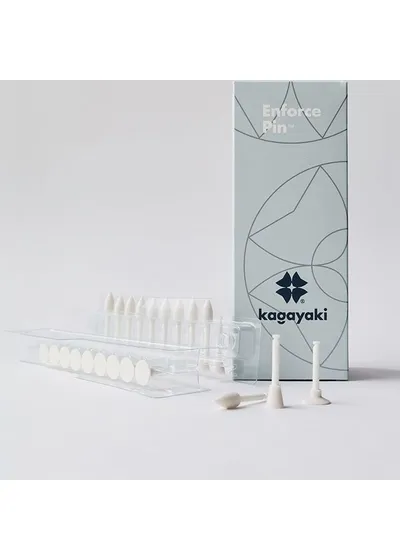 "Полиры Kagayaki Enforce Pin"" 125 (диск, пуля, чашка - белый) - 30 шт"
