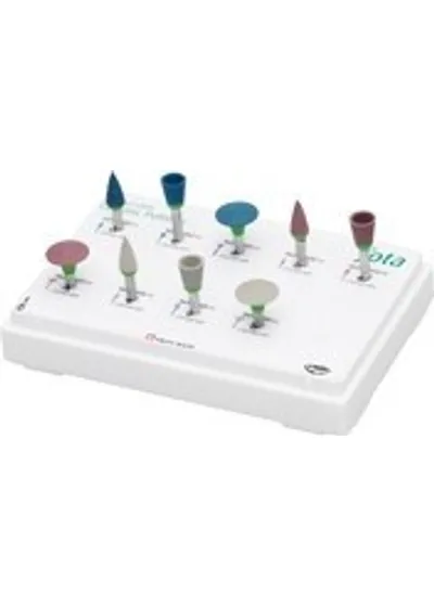 "Набор полиров для керамики Jota Kit Polisher 3 step"" for Ceramic, 9 инструментов."