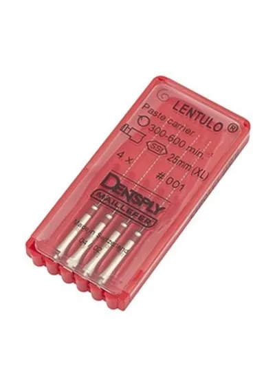 Каналонаполнитель, Dentsply, Lentulo N1 L25 ISO 30-35 красный 4шт