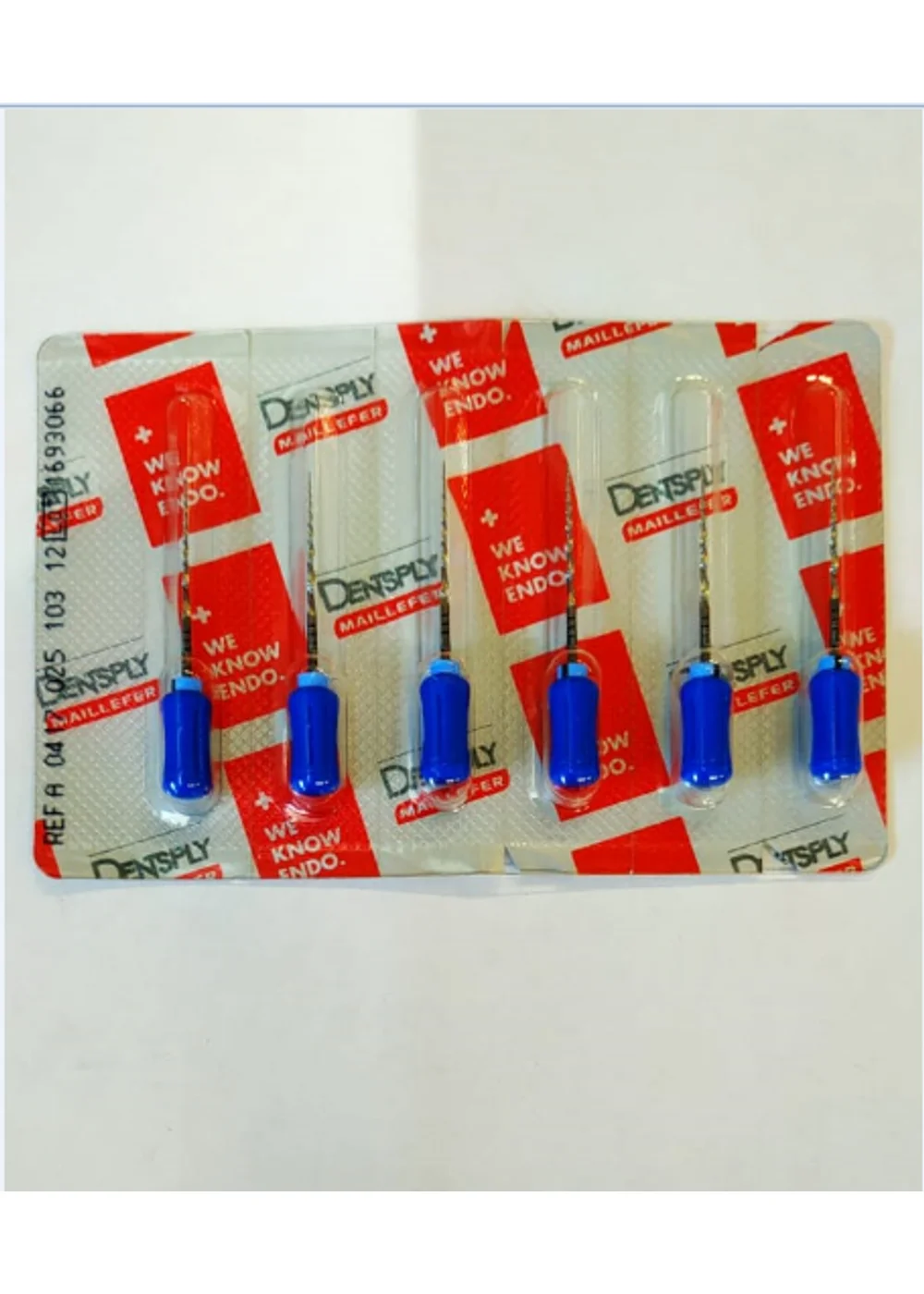 ProTaper Univ. Hand use F3/25 мм 6 шт. - ручной файл с прогрессирующей конусностью (синий).
