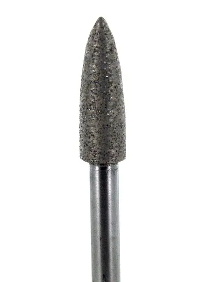 Спеченный алмаз M852, конус с закругленным концом, синий, 2 шт