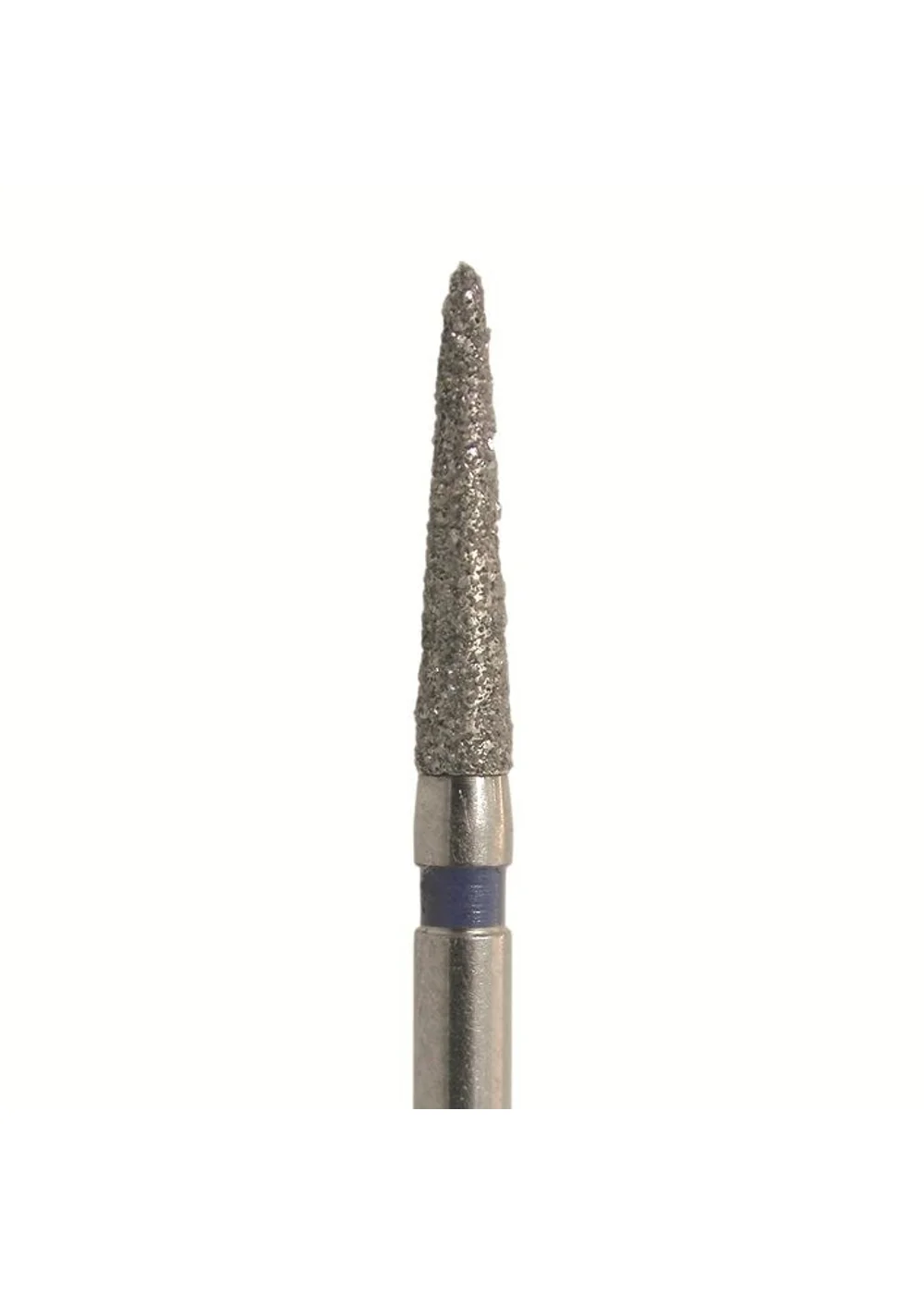 Бор алмазный 872 012 FG, синий, 5 шт. Форма: конус с заостренным концом