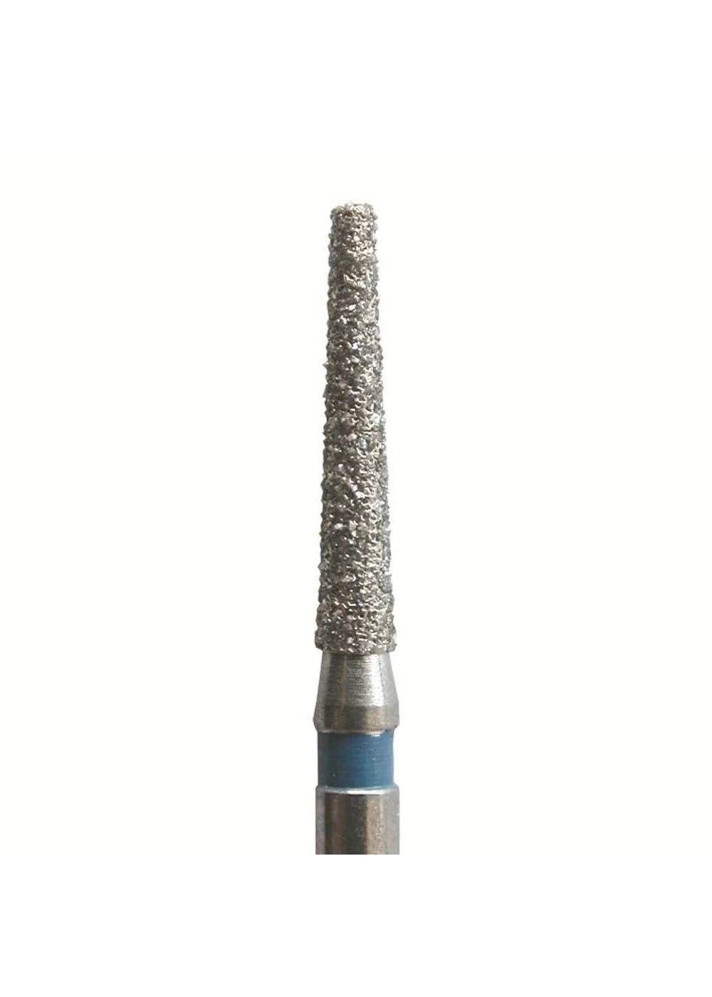 Бор алмазный 847R 016 FG, синий, 5 шт. Форма: конус с закругленным концом