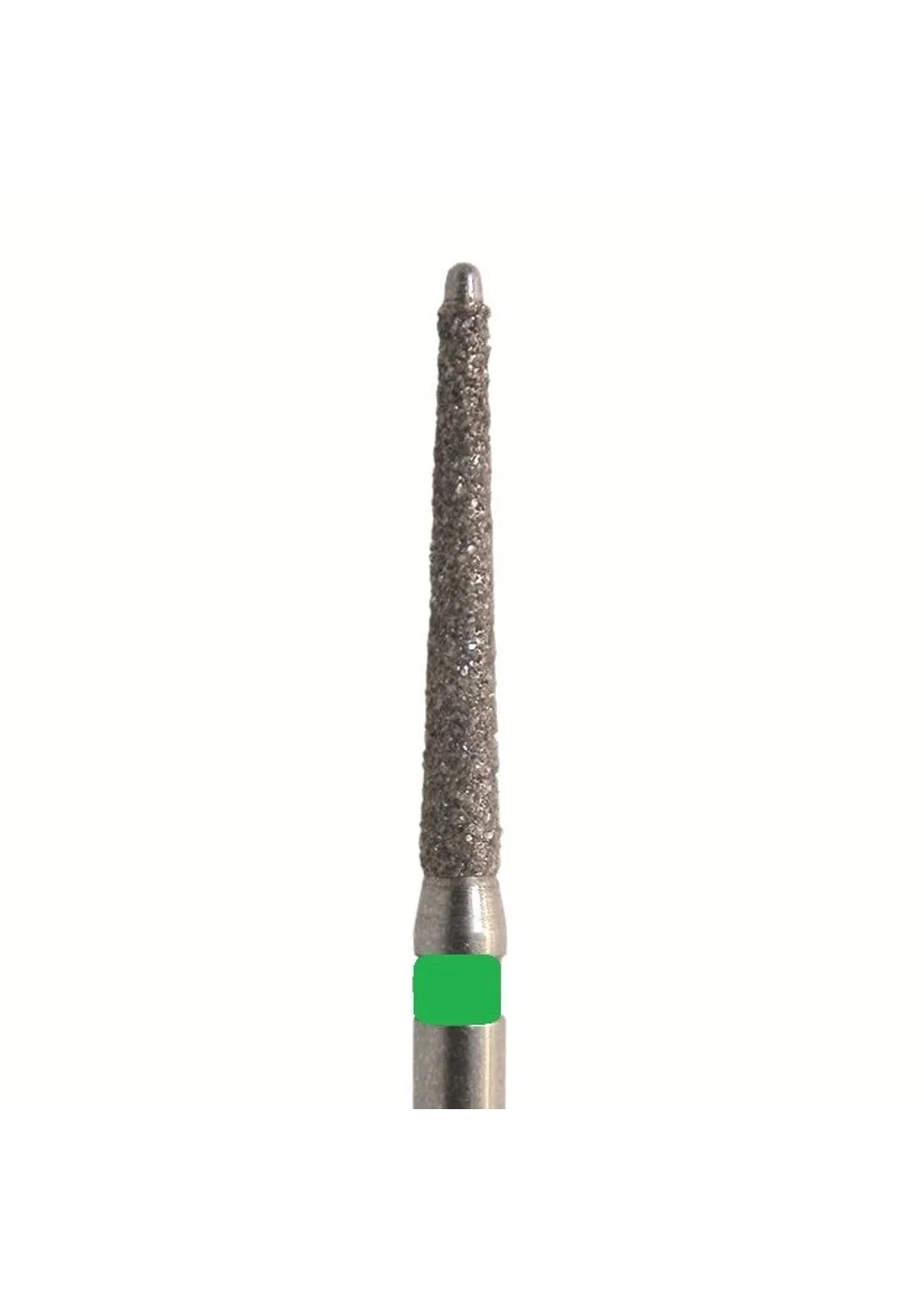 Бор алмазный 857G 014 FG, зеленый, 5 шт. Форма: конус с безопасным концом