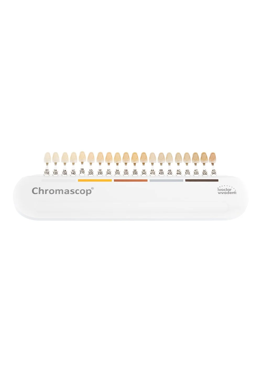 Chromascop Shade Guide - расцветка для определения цвета зубов