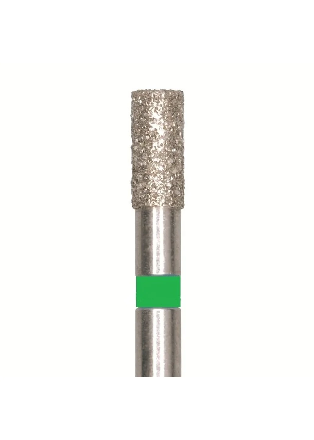Бор алмазный 836G 014 FG, зеленый, 5 шт. Форма: цилиндр с плоским концом