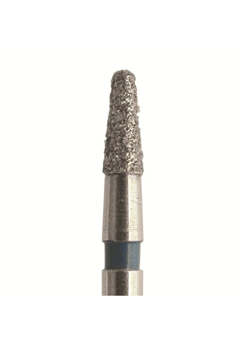 Бор алмазный 855 012 FG, синий, 5 шт. Форма: конус с закругленным концом