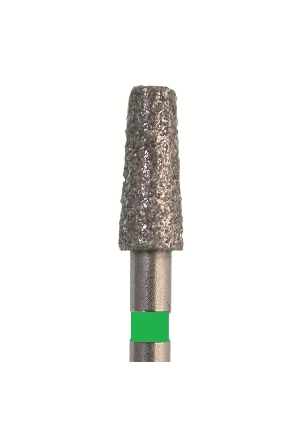 Бор алмазный 846 025 FG, зеленый, 5 шт. Форма: конус с плоским концом