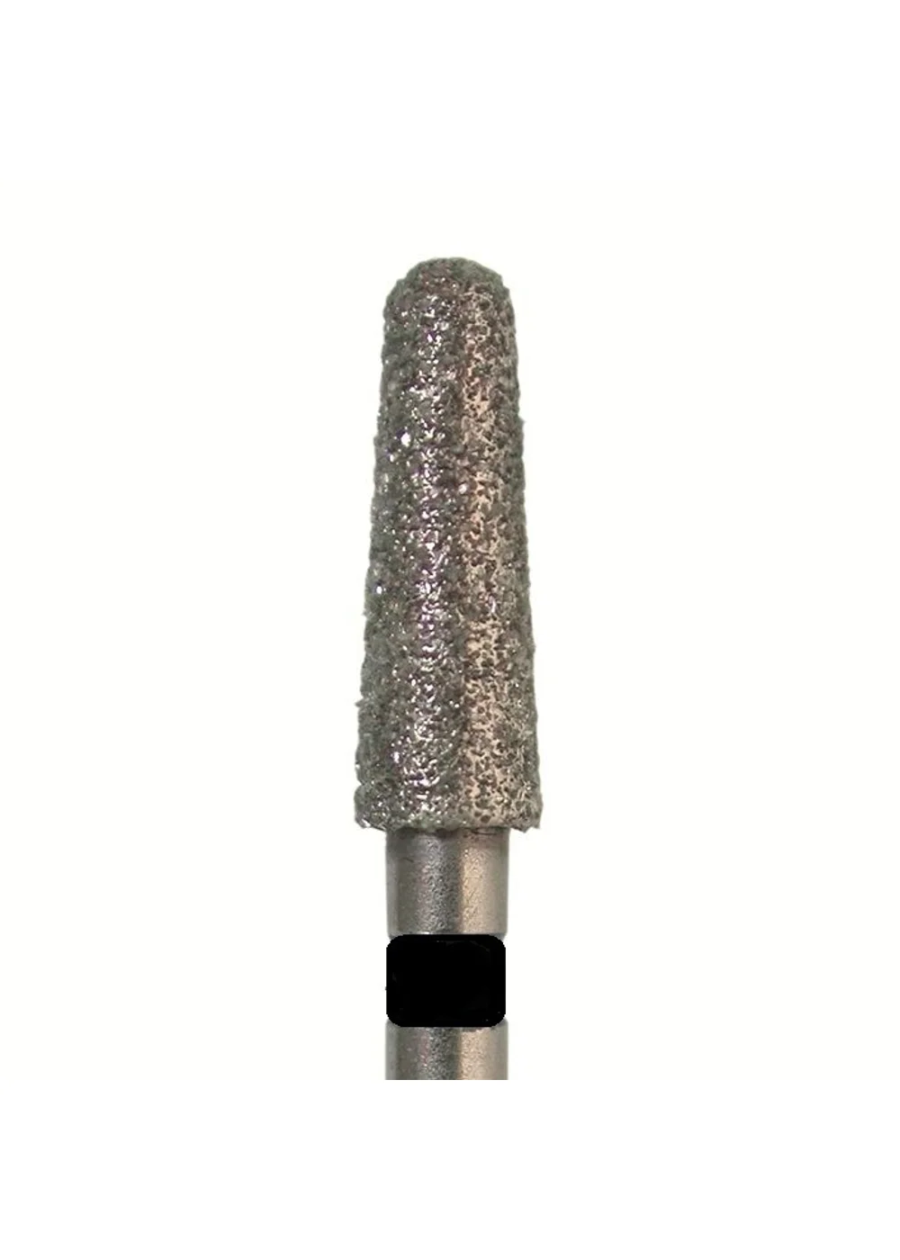 Бор алмазный 849 018 FG, черный, 5 шт. Форма: конус с закругленным концом