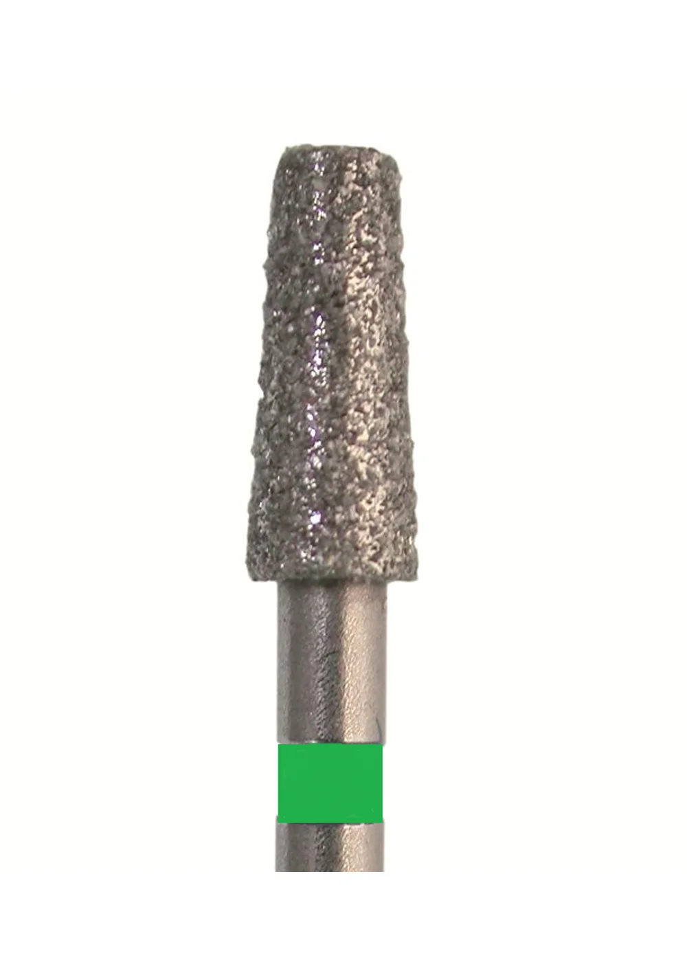 Бор алмазный 846 012 FG, зеленый, 5 шт. Форма: конус с плоским концом