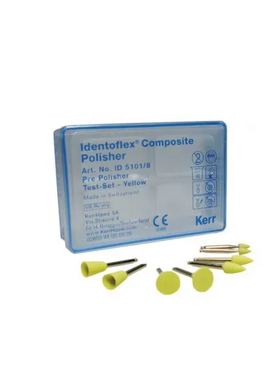 Головки для полировки, KERR, Identoflex, острый кончик, 12 шт