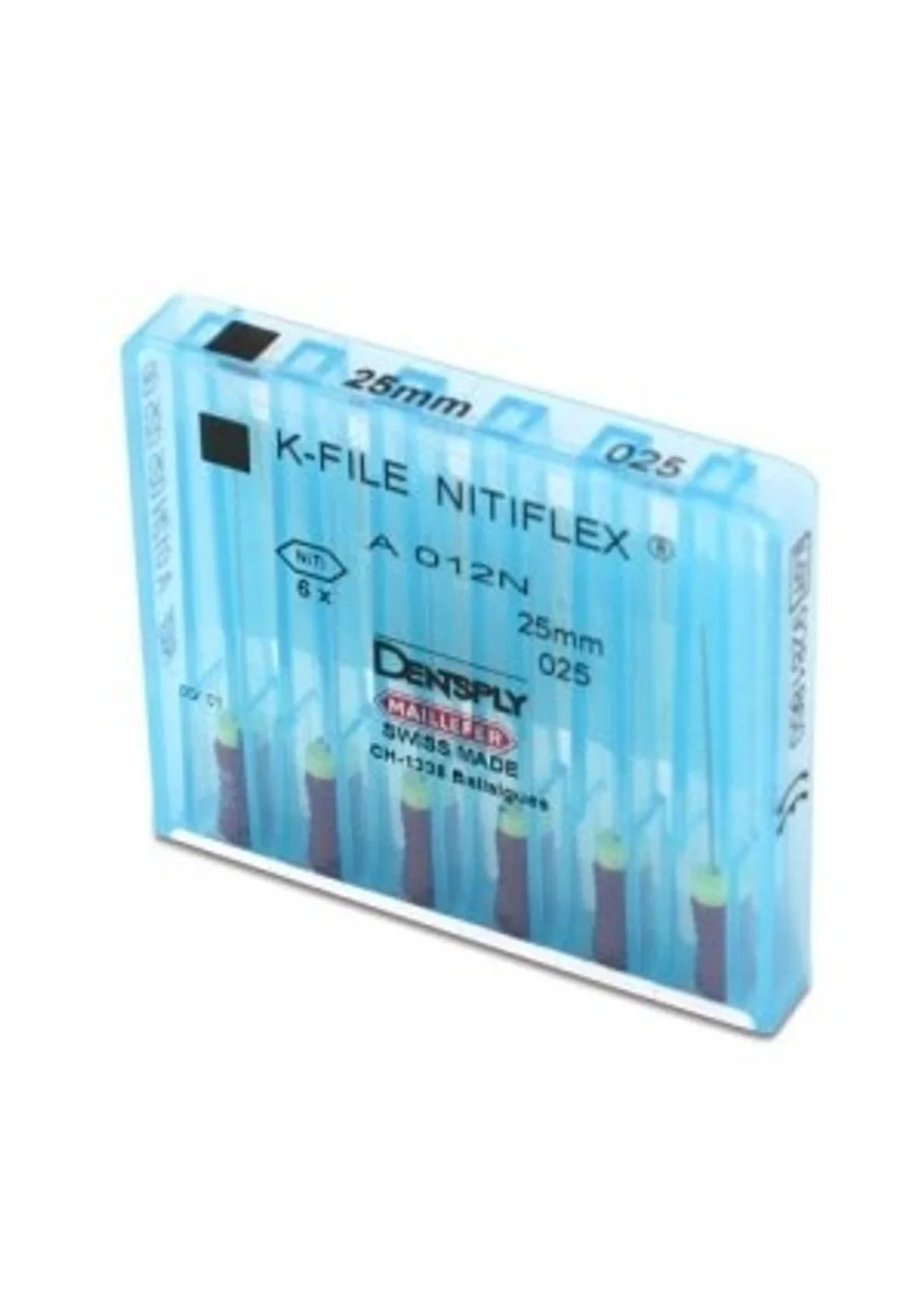K-File Nitiflex N45 L21 6 шт. - каналорасширитель ручной супергибкий из NiTi сплава