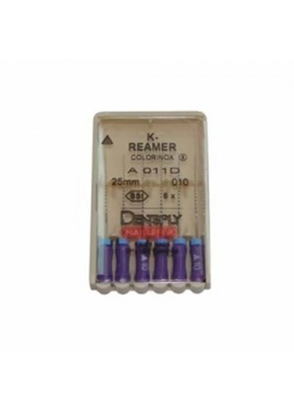 K-Reamer N45/80 L21 6 шт. - ручной каналорасширитель.