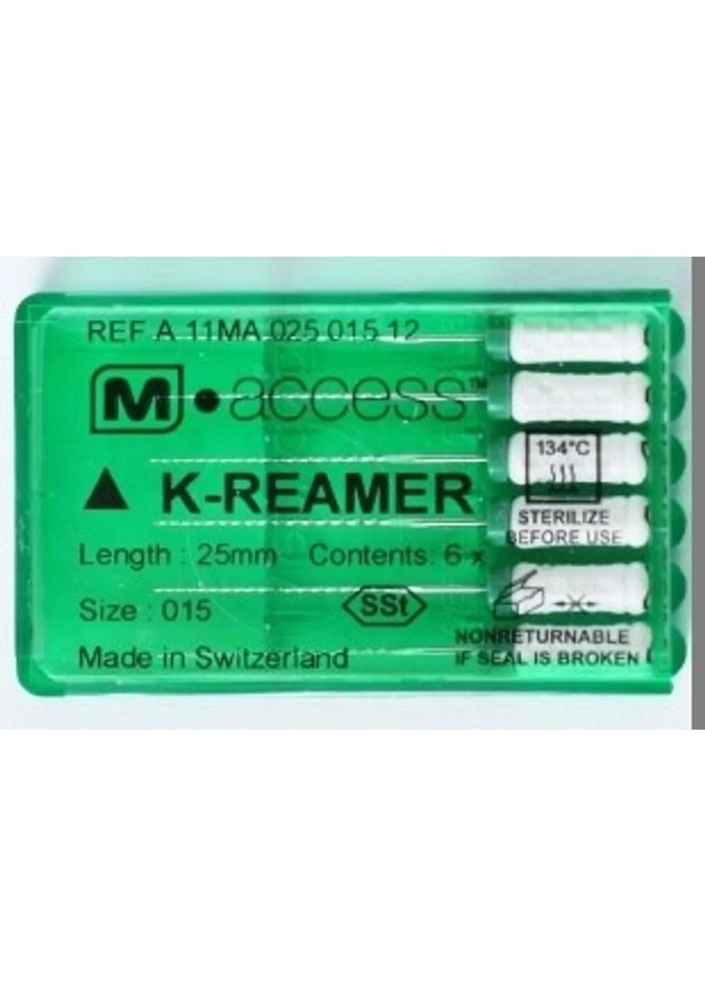 K-Reamer N25 L31 6 шт. M-ACCESS - ручной каналорасширитель.