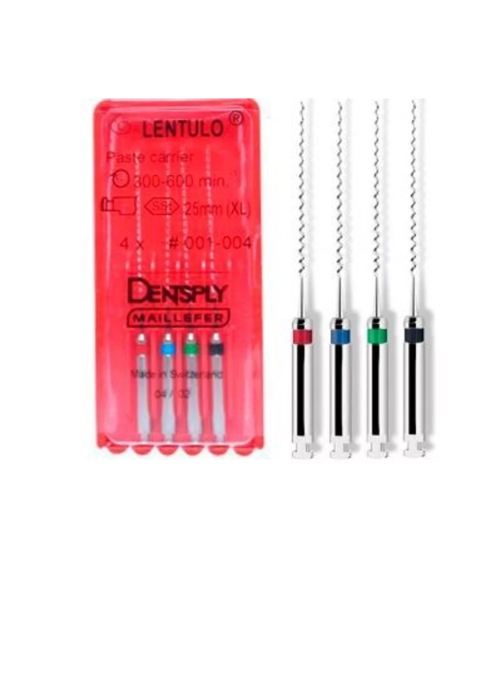 Каналонаполнитель, Dentsply, Lentulo N1-4 L17 ISO 30-90 набор 4шт