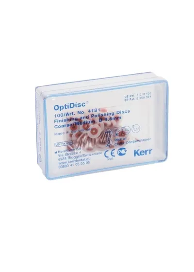 OptiDisc - полировочные диски, средние, 12.6 мм, 100 шт