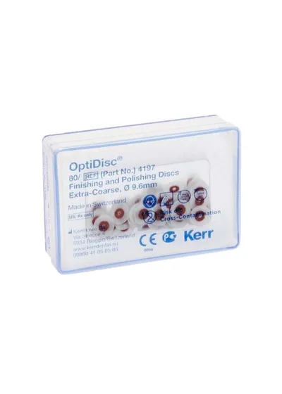 OptiDisc - полировочные диски, грубые, 12.6 мм, 80 шт