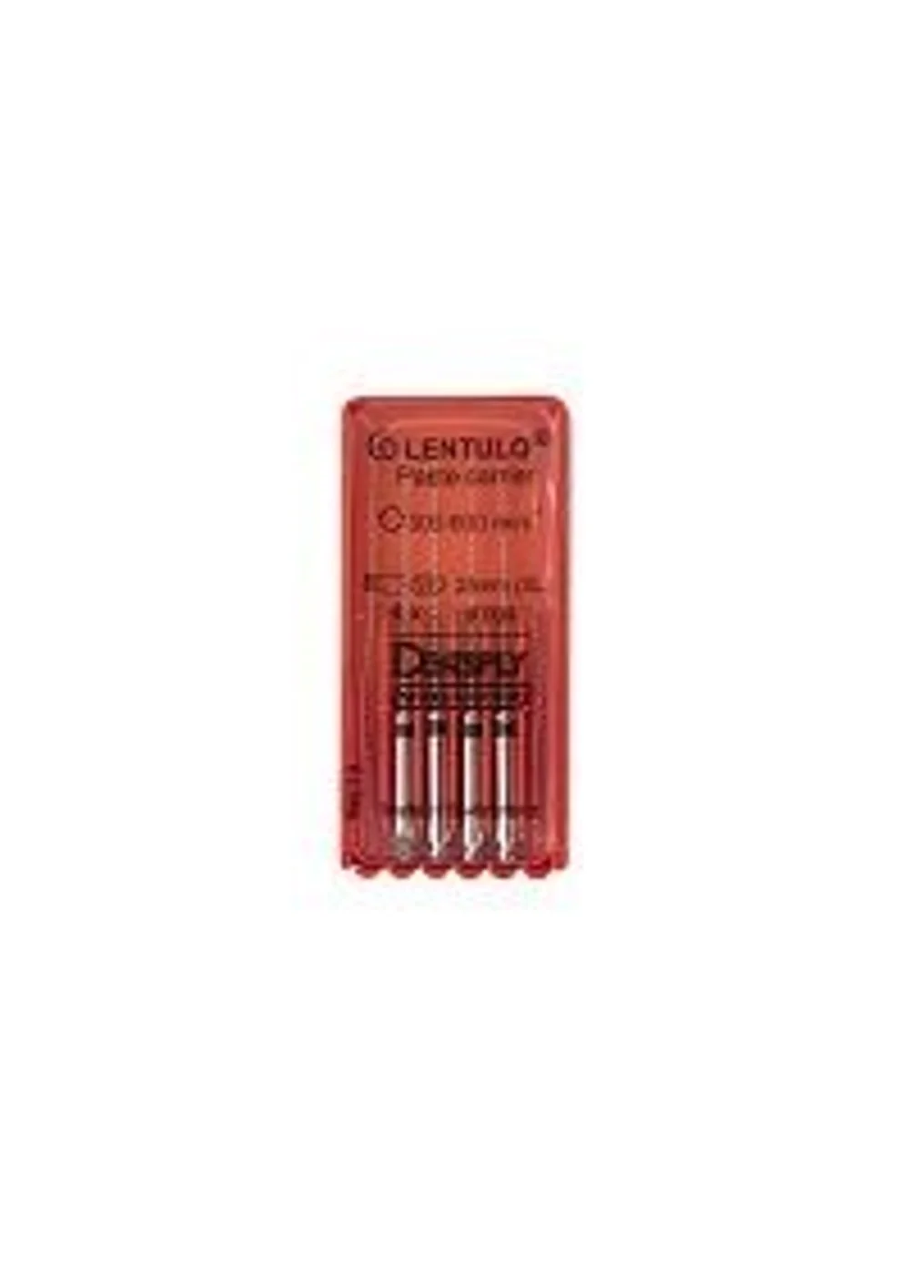 Каналонаполнитель, Dentsply, Lentulo N4 L25 ISO 70-90 d=1.0мм черный 4шт