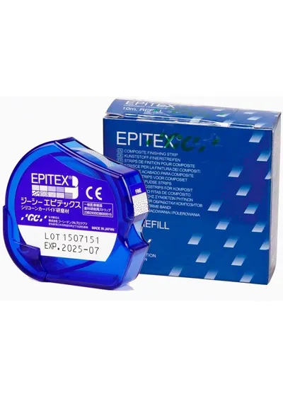 Штрипсы полимерные, GC, Epitex refil XFine, сверхмелкозернистые, розовый, 10 м