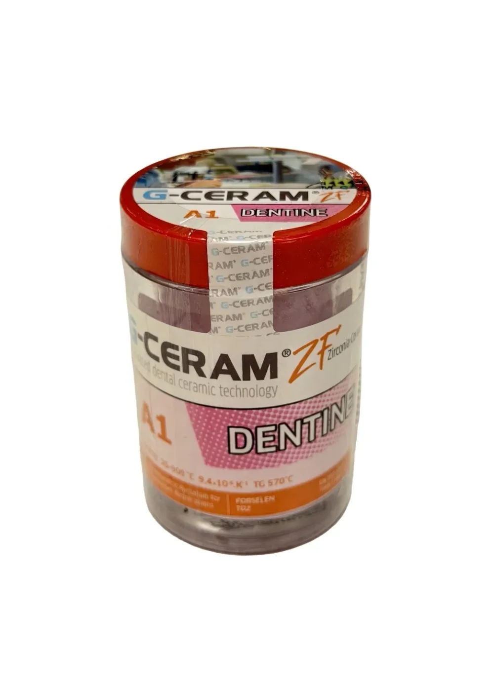Керамическая масса дентинная, G-CERAM, ZF дентин Dentine A1, 50г