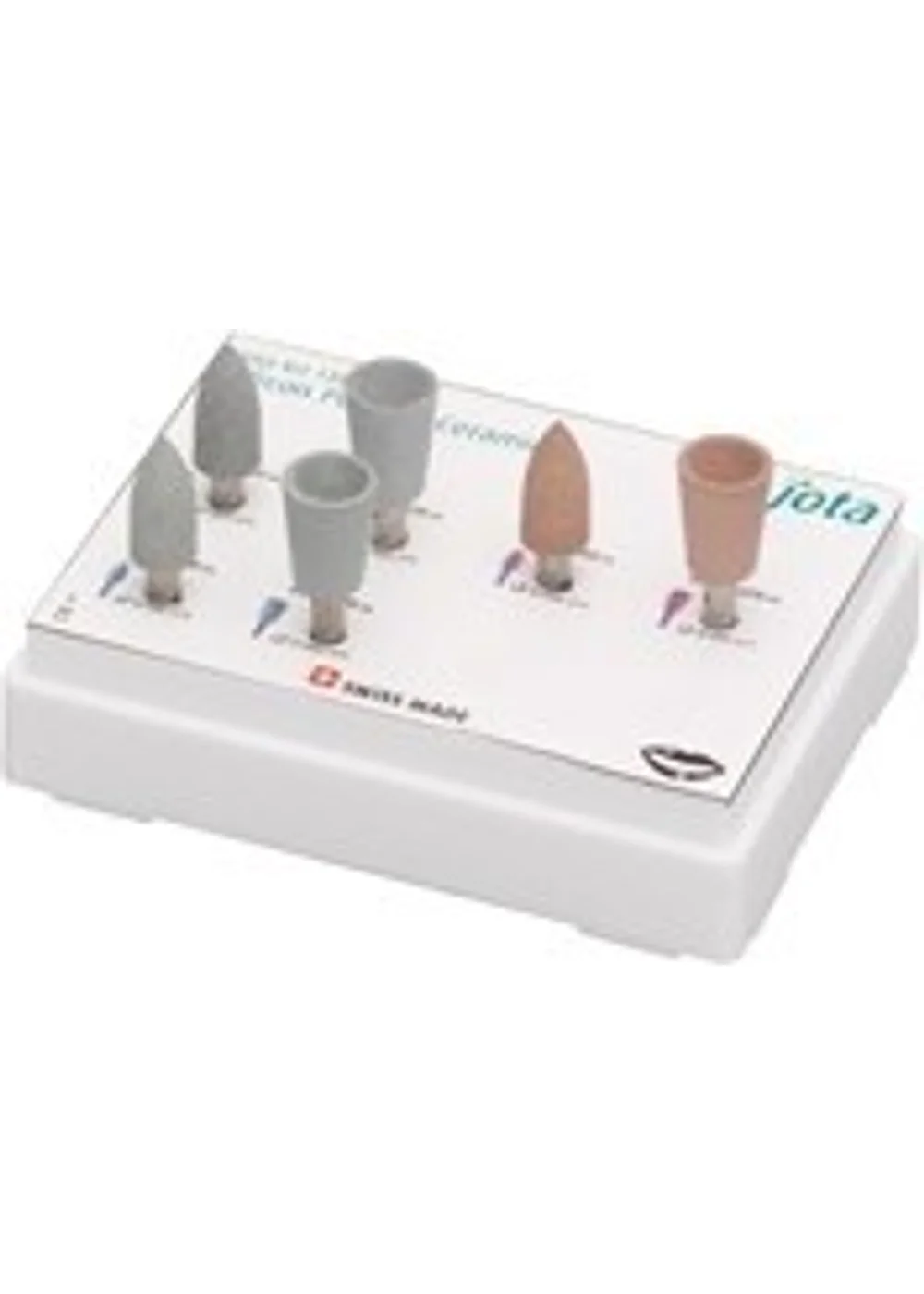 Набор полиров для композитов, силиконовые, Silicon Polisher Composite Kit 1395 (6 инструментов).