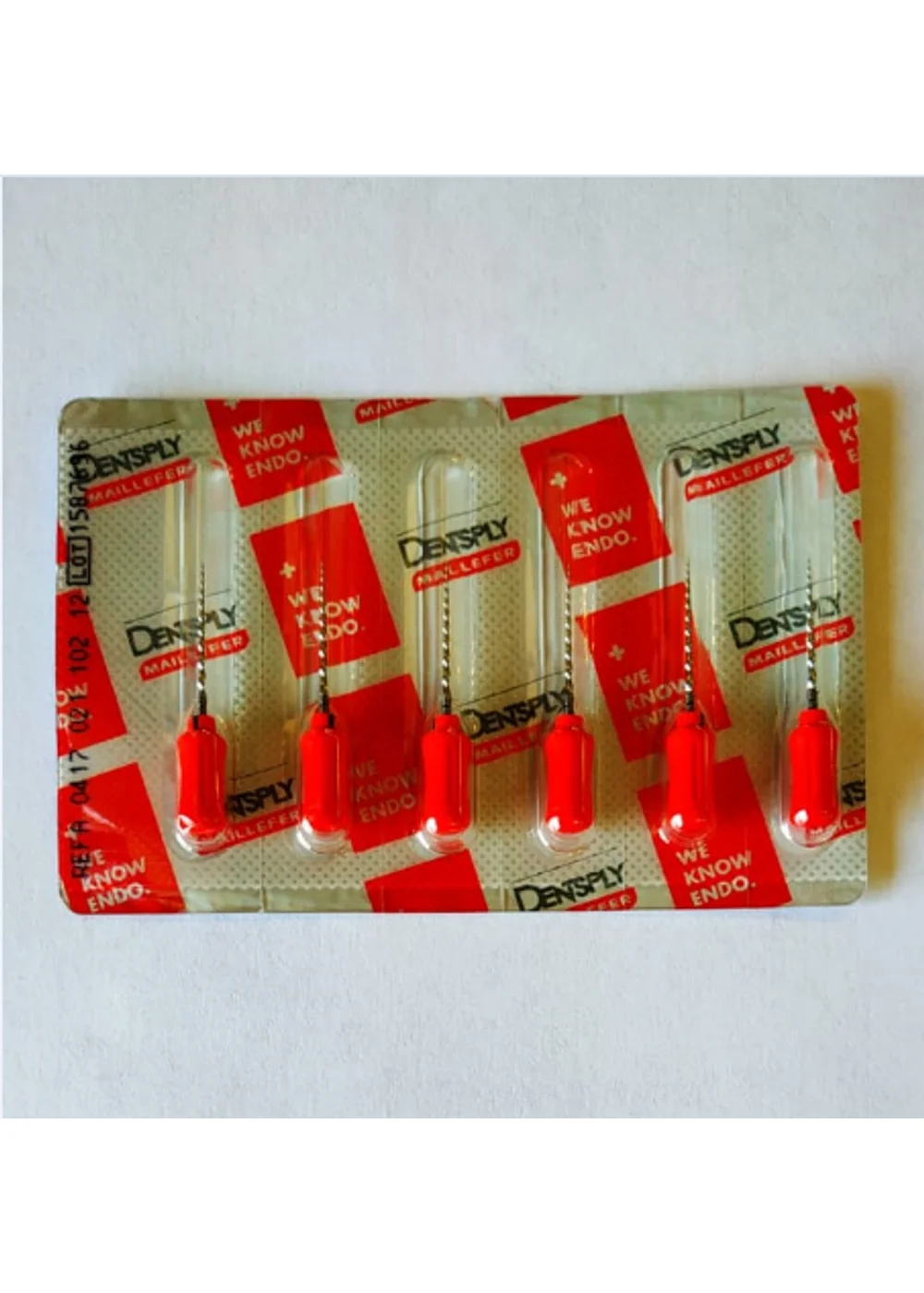 ProTaper Univ. Hand use F2/21 мм 6 шт. - ручной файл с прогрессирующей конусностью (красный).
