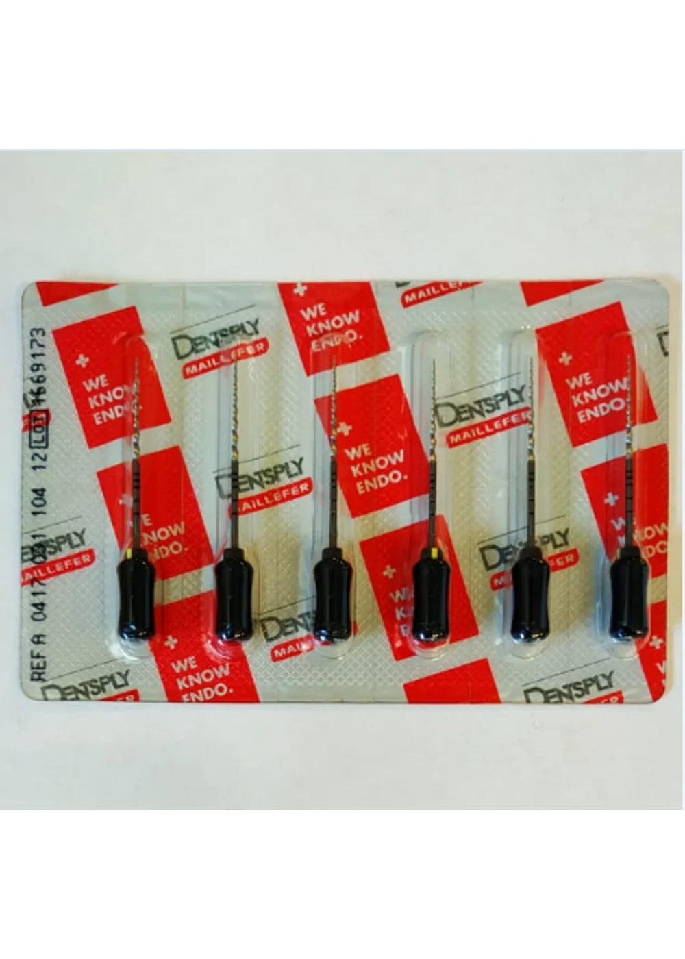 ProTaper Univ. Hand use F4/31 мм 6 шт. - ручной файл с прогрессирующей конусностью (черный).