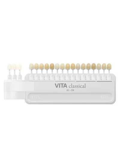 Расцветка, VITA, classical A1-D4 с отбеленными оттенками
