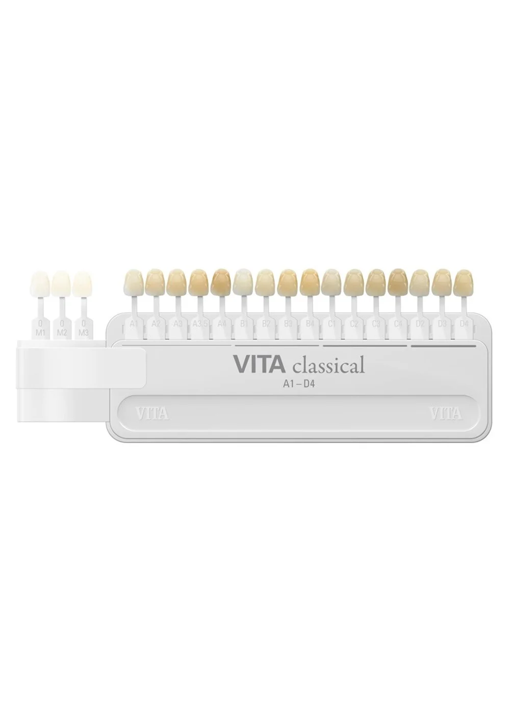 Расцветка, VITA, classical A1-D4 с отбеленными оттенками