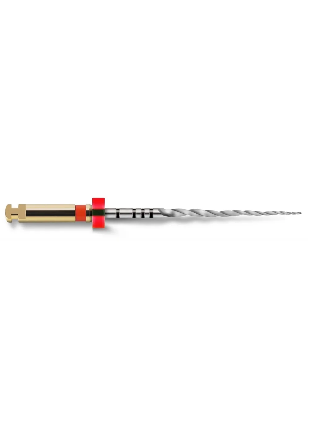 ProTaper Next X2/25 мм, 3 шт. - машинный файл NiTi с переменной конусностью (красные), стерильные.