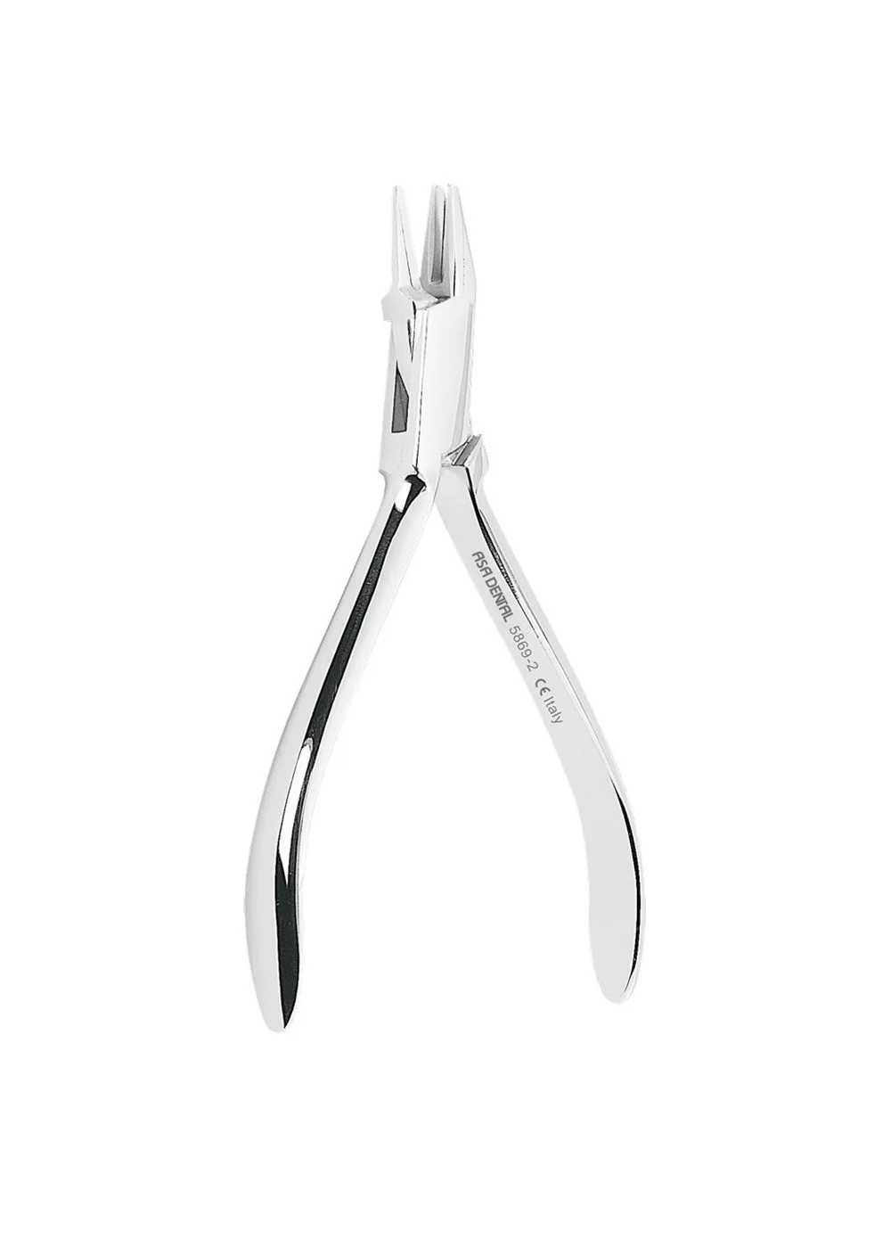 Щипцы Адерера, Asa Dental, 5869-2, для проволоки до 0.70 мм, 120 мм