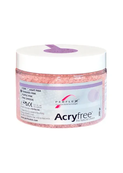 Термопластичный материал, PERFLEX, Perflex Acry Free, розовый, 200г