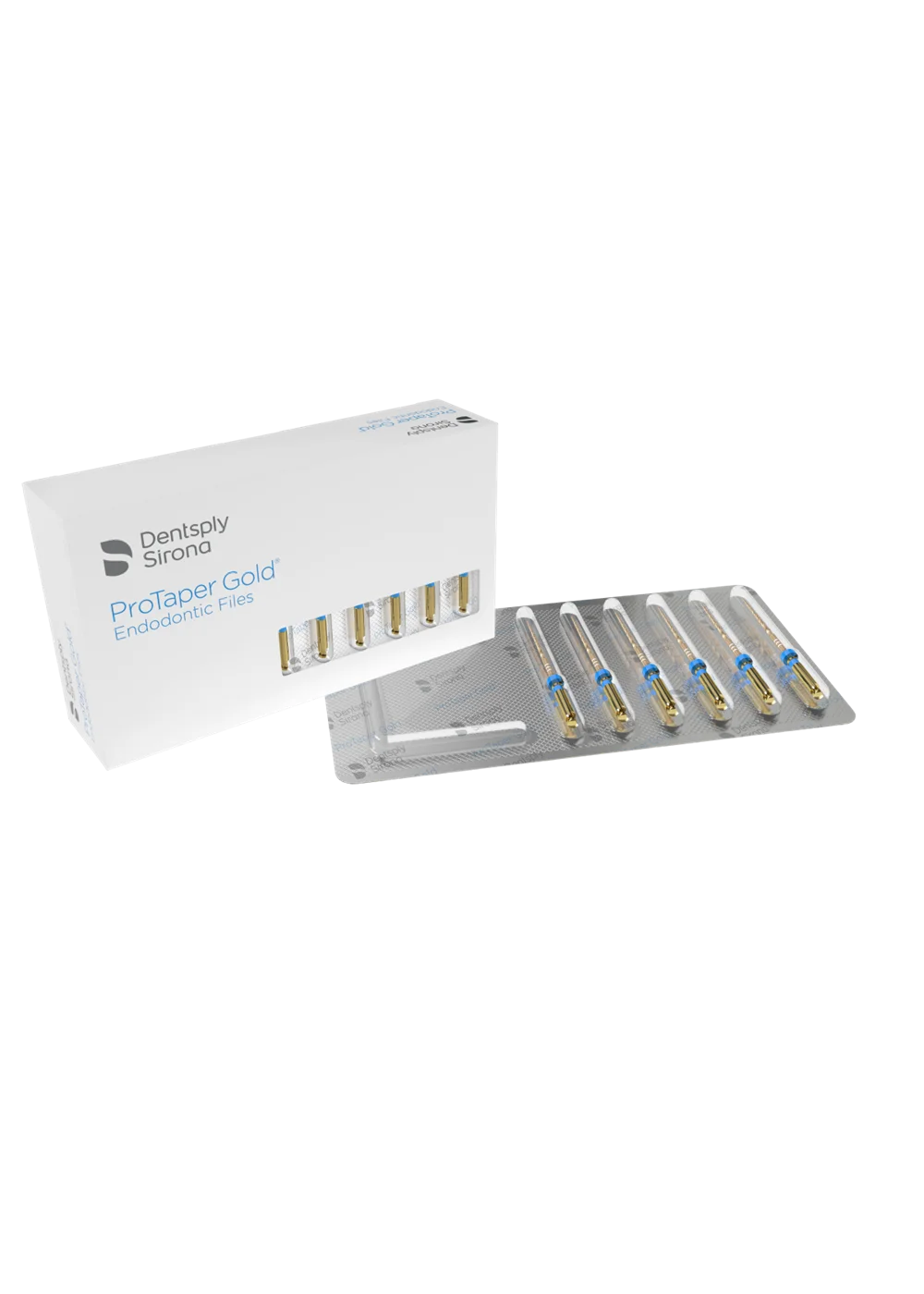 Машинный файл, Dentsply, ProTaper GOLD F4, 31 мм, черный, стерильный, 6 шт
