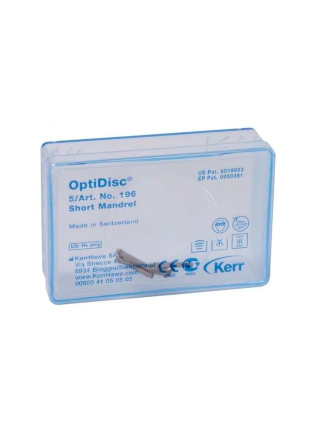 Дискодержатель угловой OptiDisc™ (короткий), 5 шт