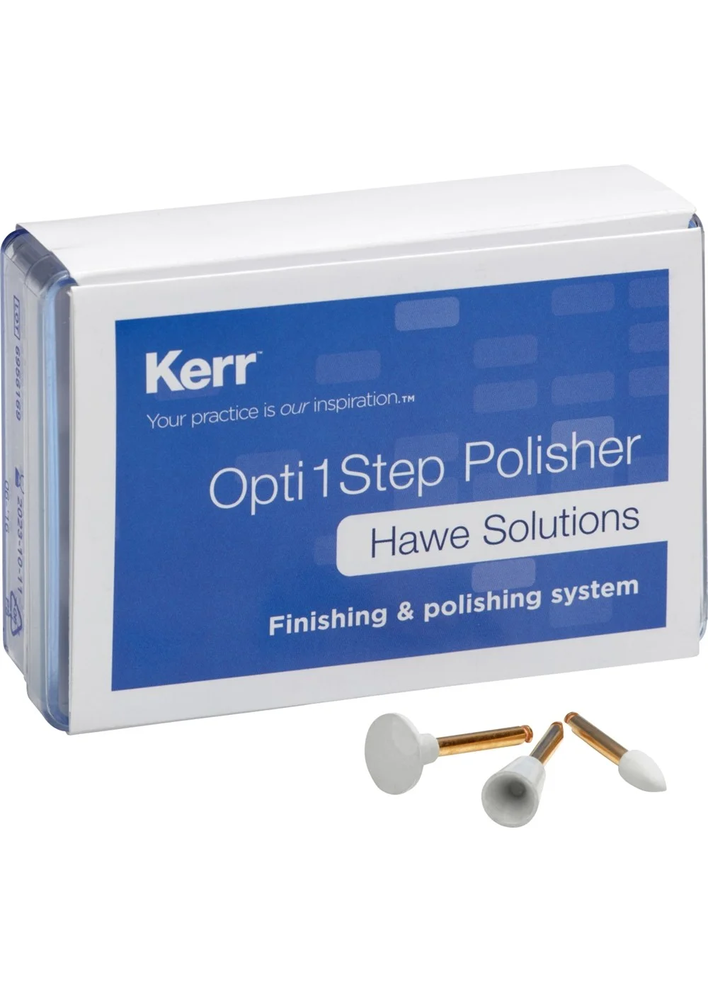Головки Opti1Step™ полиры для композита мини-набор (Mini-Kit), 6 шт.
