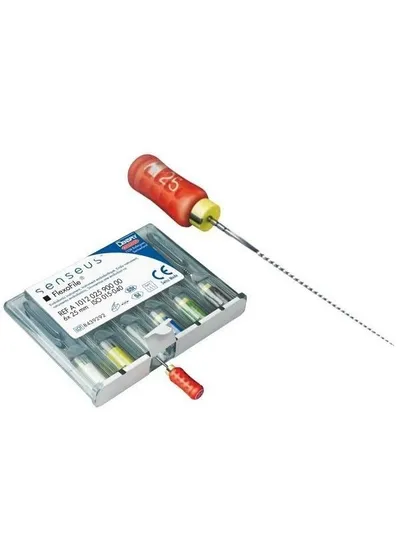 Ручной эндодонтический файл, Dentsply, FlexoFile SENSEUS №08, 31 мм, 6 шт