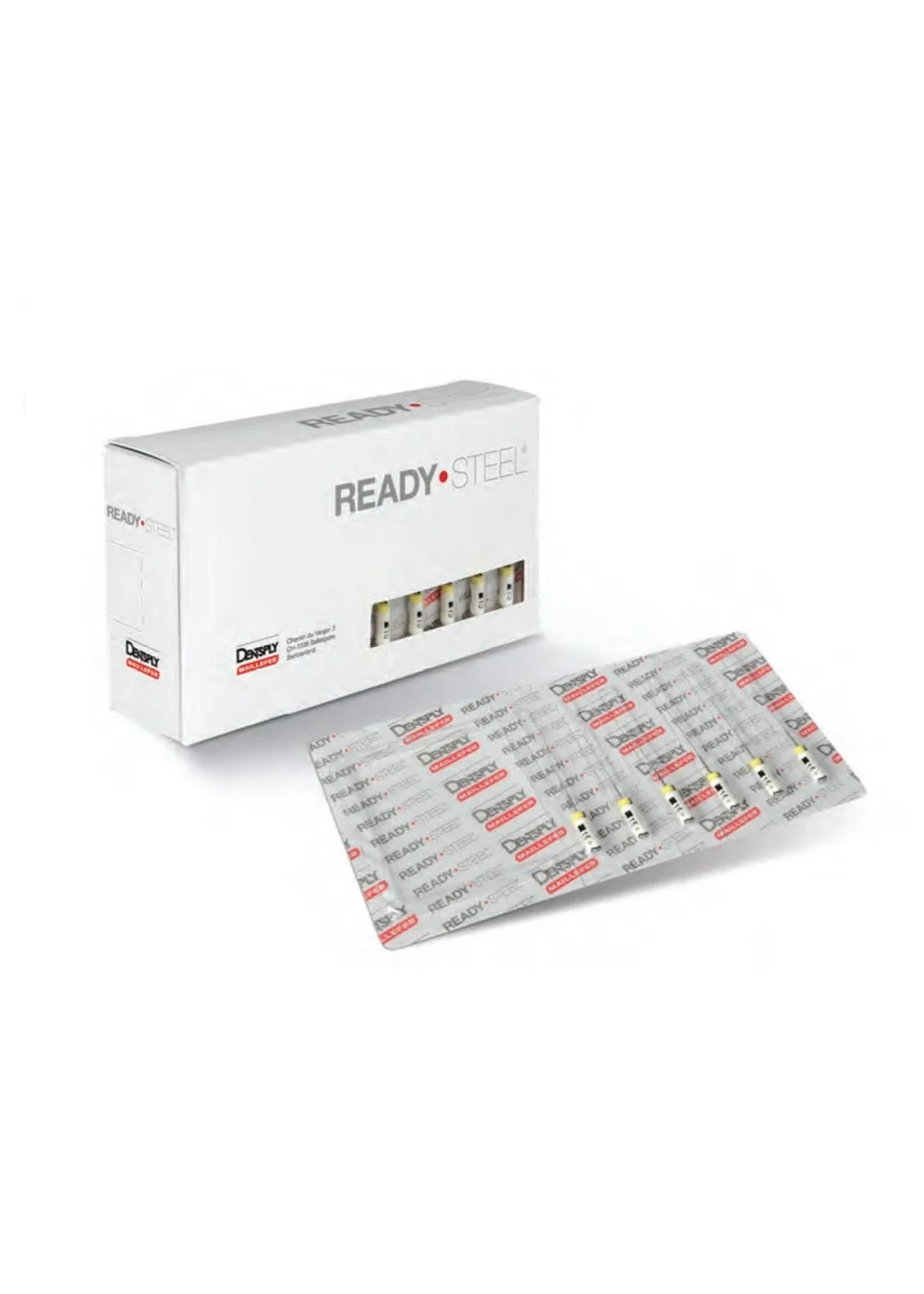 K-Flexoreamer ReadySteel № 040 25 мм, 6 шт. - ручной расширитель корневого канала, гибкий с укороченным шагом, в стерильном блистере.