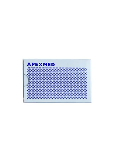 Лезвие для скальпеля одноразовое №15 C (нержавеющая сталь) Apexmed (100 шт.)