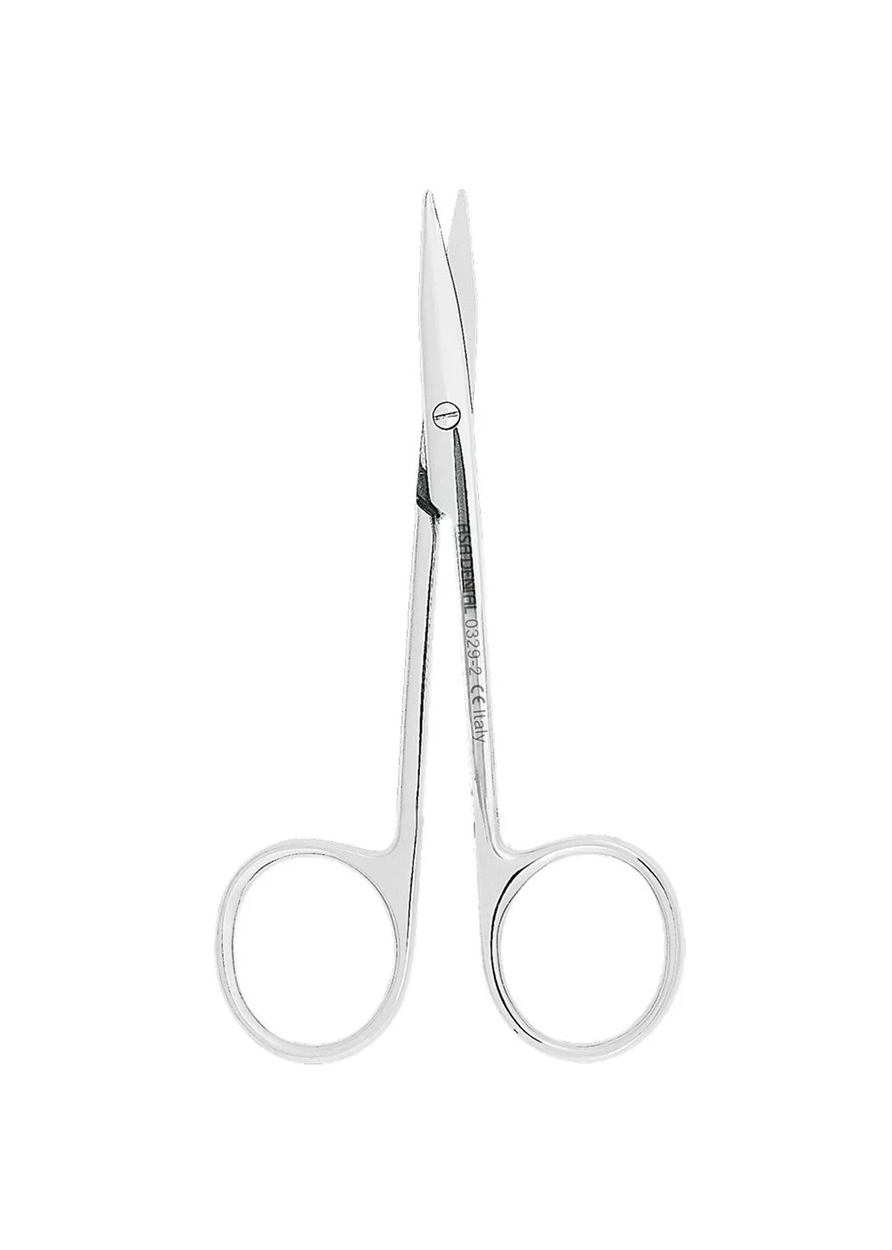 Ножницы, Asa Dental, Хирургические, Закругленные изогнутые, 115 мм