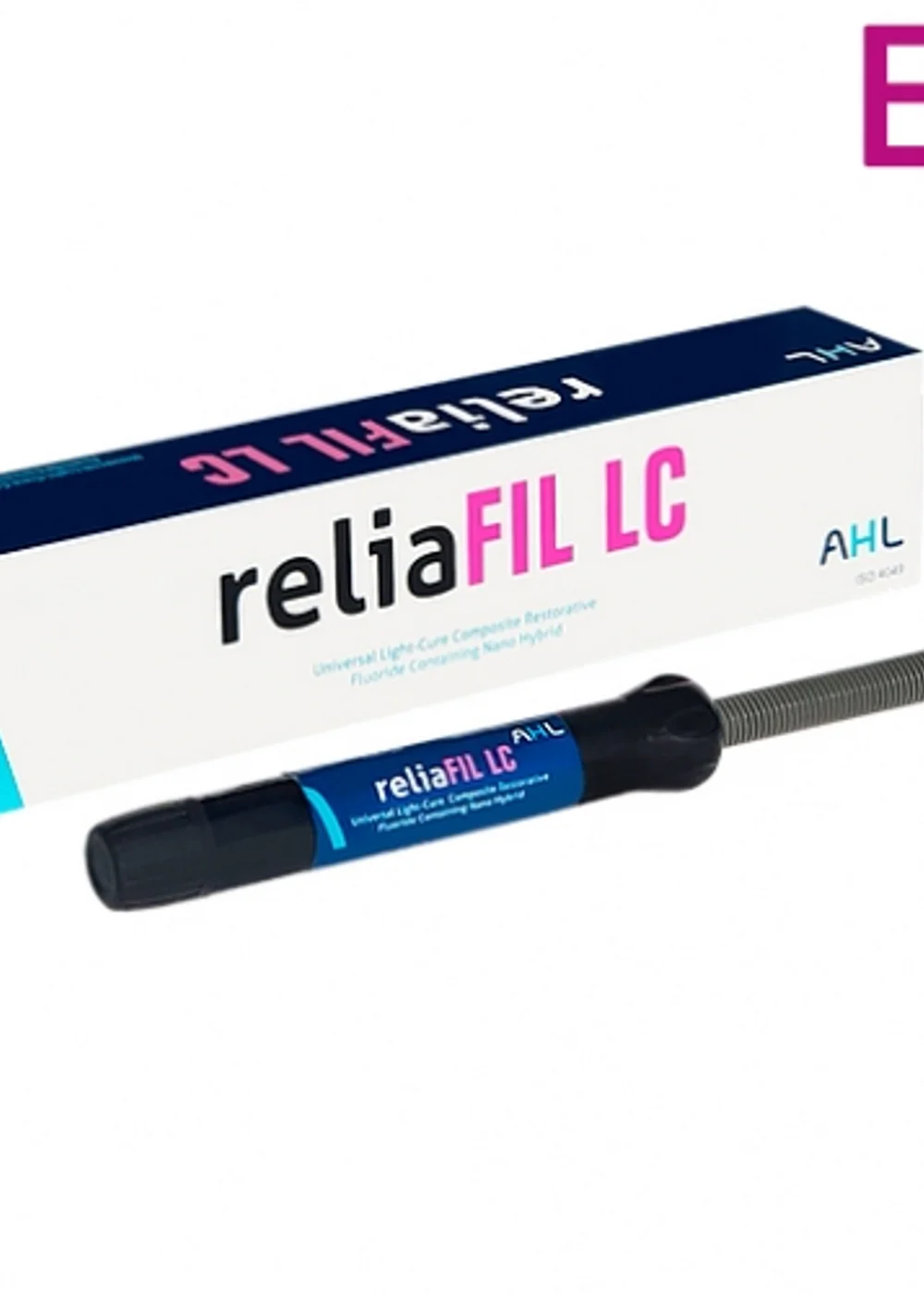 reliaFIL LC цв. B2 шприц 4г-наногибридный светоотверждаемый композит, AHL
