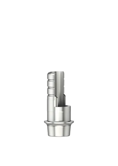 Титановое основание, Medentika, ASC Flex, для моста/балки, платформа D 3.5-8.0, GH 1.0 мм, AH 3.5-6.5 мм, с винтом