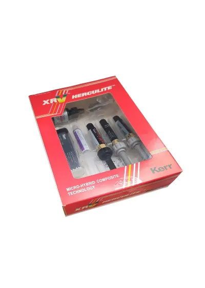 Композит светоотверждаемый, Kerr, Геркулайт XRV Мини Кит (Herculite XRV Mini Kit), 3 шприца по 3 г + бонд 3 мл