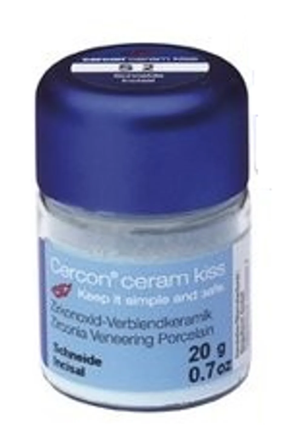 Плечевая масса, DeguDent, Cercon Ceram Kiss SM, Белый, 20 г
