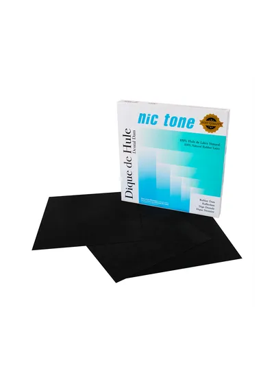 MDC Dental Nic Tone Dental Dam - латексный коффердам, 152x152 мм, 36 шт.