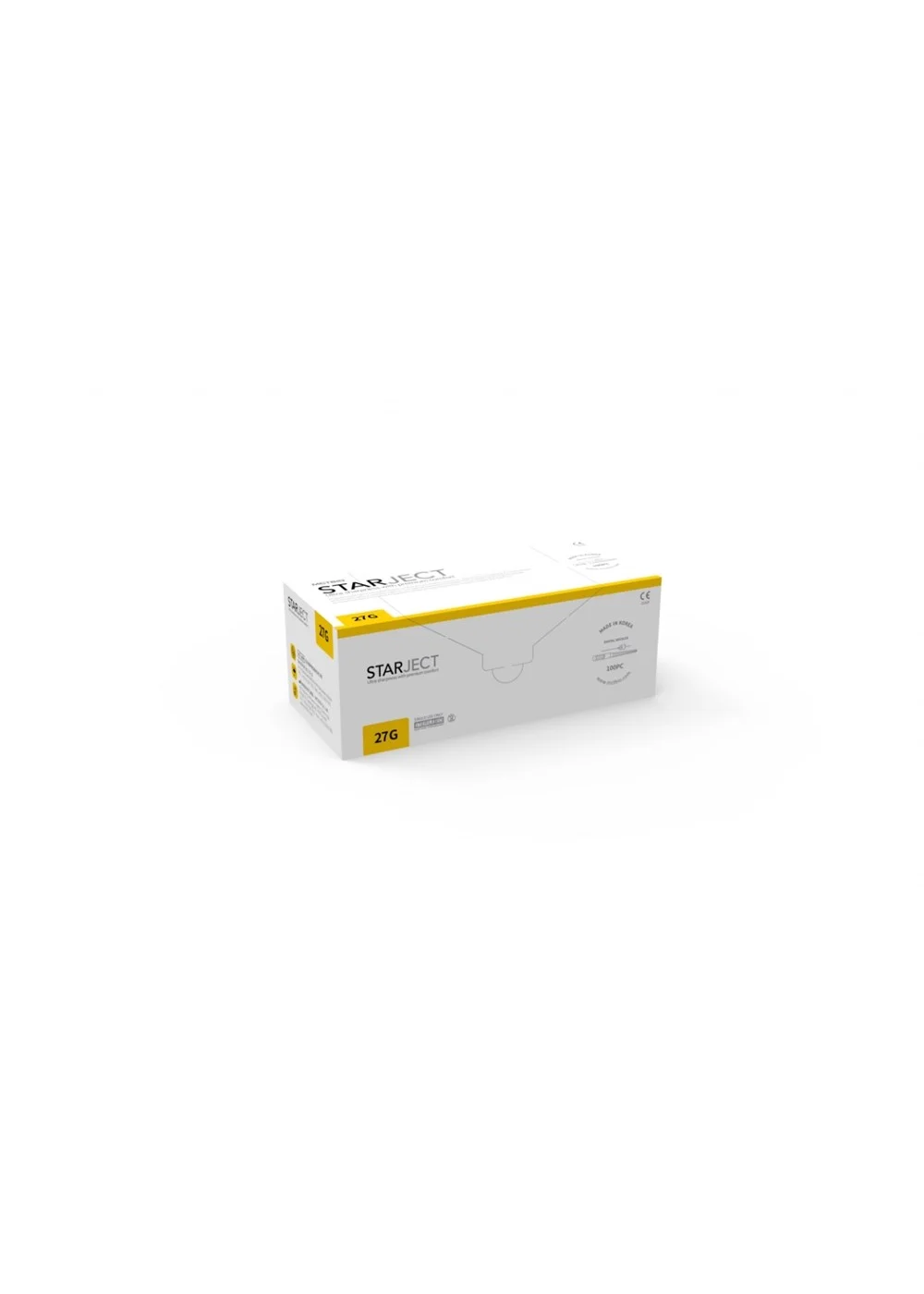 Игла карпульная, Mr.Curette Tech, 0.4x25мм 27G, 100шт